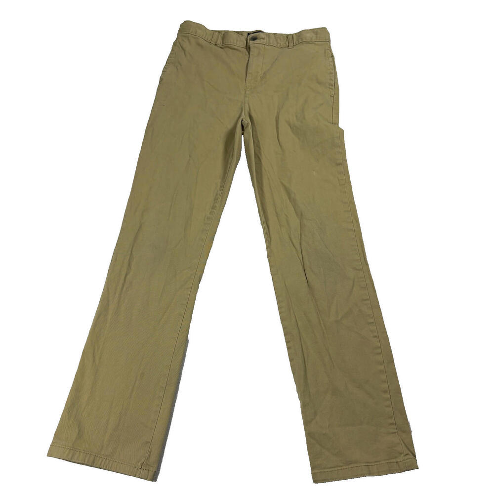 The Children’s Place Boys Khaki Pants Size 14 Straight Fit Beige School Uniform